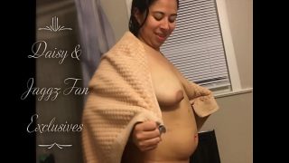Pregnant Latina Gets a Pussy Full of Cum