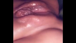 Teen Lopez, pregnant beautiful latina plays with her pussy